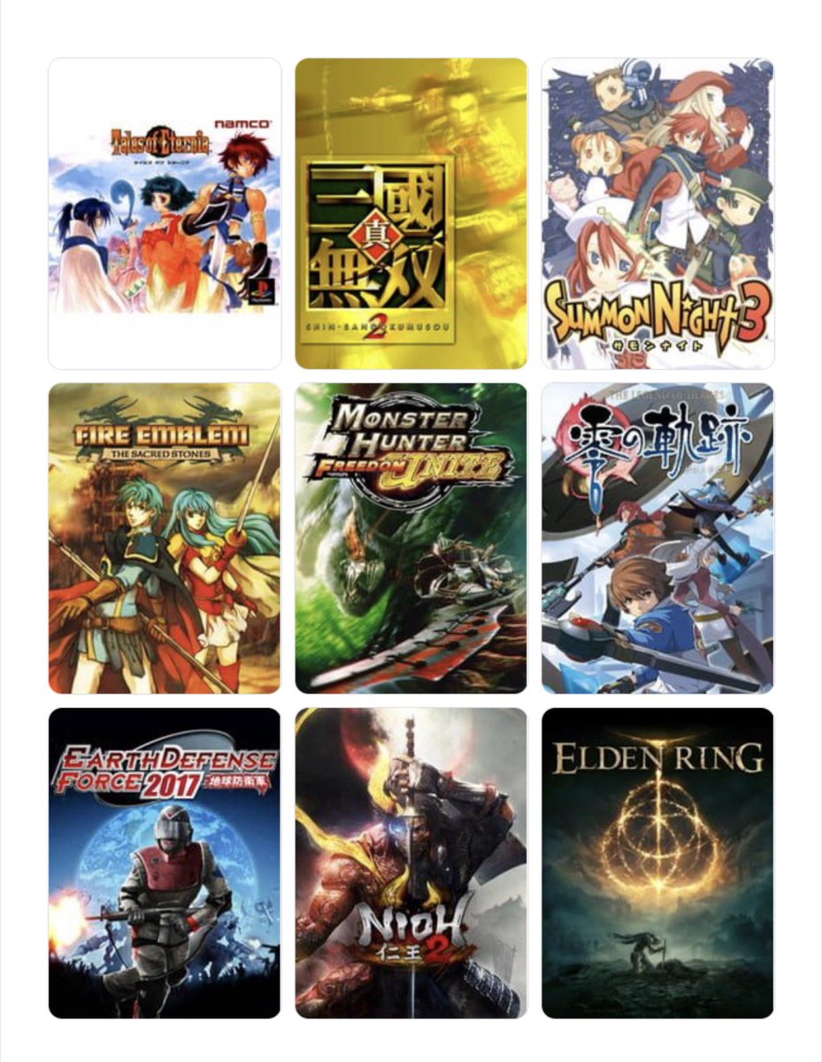 K1786830079's tweet photo. 私を構成する9つのゲーム
#My9Games #私を構成する9つのゲーム
https://t.co/Abe6jARsqc https://t.co/12YMw7YCII