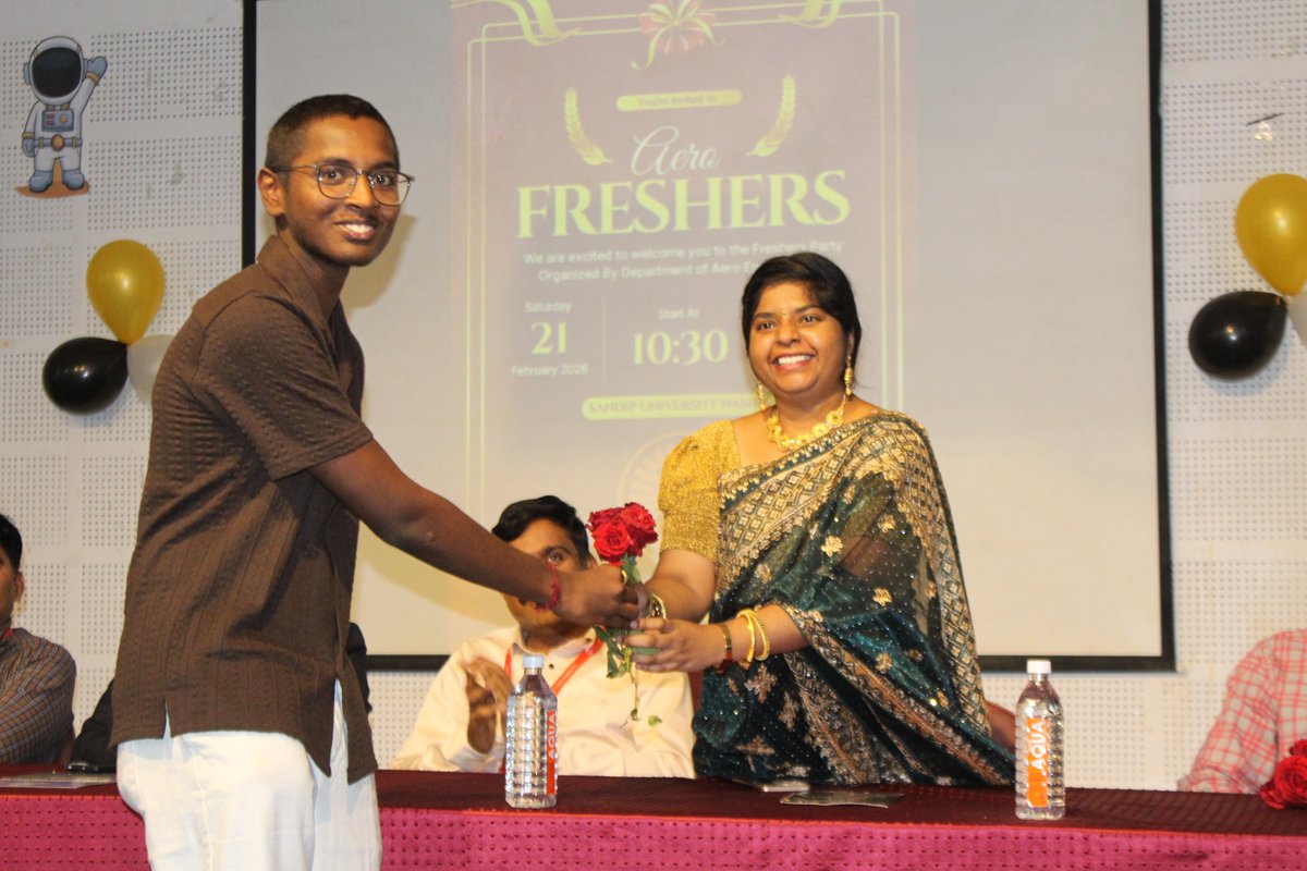 ✈️✨ Aero Freshers 2026 – A Grand Welcome to Future Aviators! ✨✈️

Aero Freshers 2026 was celebrated with great enthusiasm and vibrant energy, creating unforgettable memories for our budding aeronautical engineers. The event strengthened the bond between faculty and students