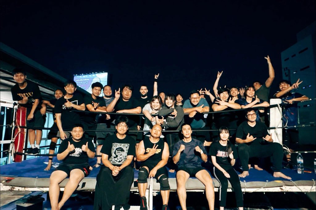 paksa_setupTH's tweet photo. 新しい人がたくさん来てくれると、本当に楽しい。 みんなプロレスにすごくワクワクしているのが伝わってくる。 これからも一緒に練習を続けてくれたら嬉しい。
#setupth #paksa #tryout https://t.co/dO7OOC9Pip