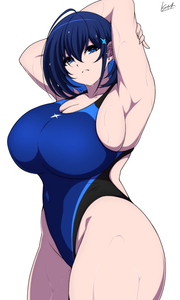 競泳水着の憂鬱ちゃんことアイちゃんです 