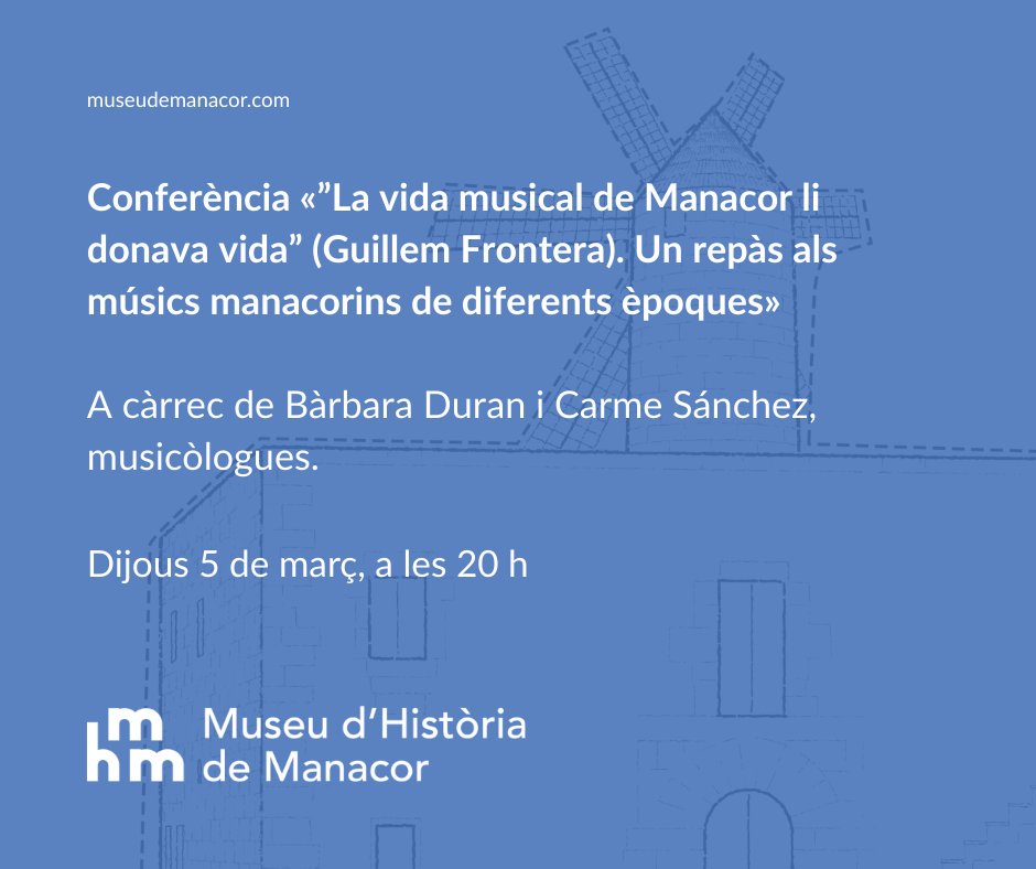 Museu d'Història de Manacor tweet media