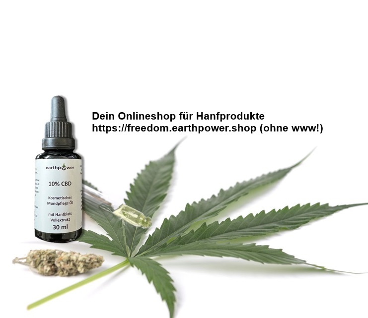 Hanf - Ein Wunder der Natur. Entdecken Sie das Potential der natürlichen und seit Jahrhunderten hier in Deutschland angebauten und kultivierten Hanfpflanze Cannabis sativa. Mehr dazu unter freedom.earthpower.shop