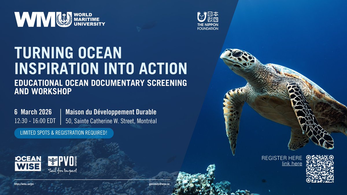 World Maritime University tweet media