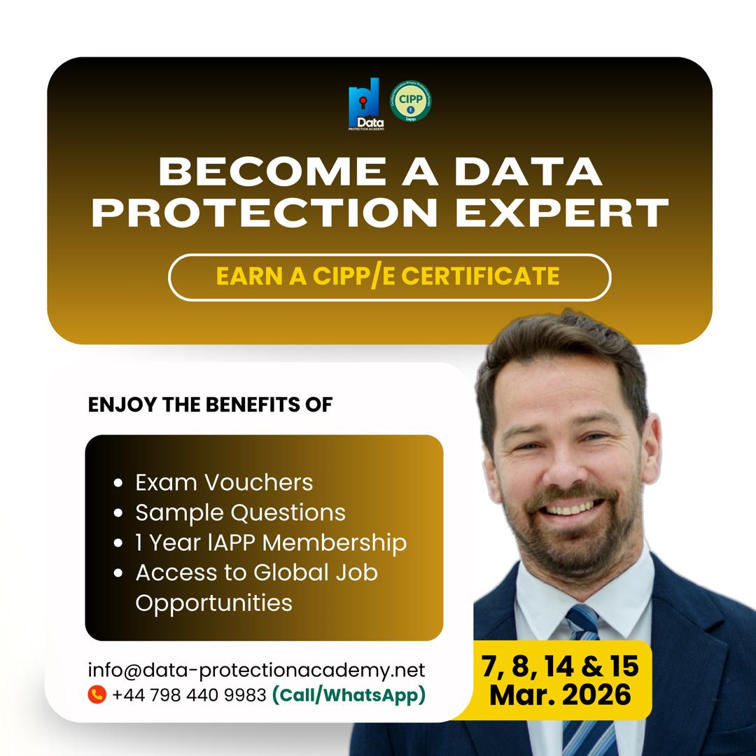 Data Protection Academy tweet media