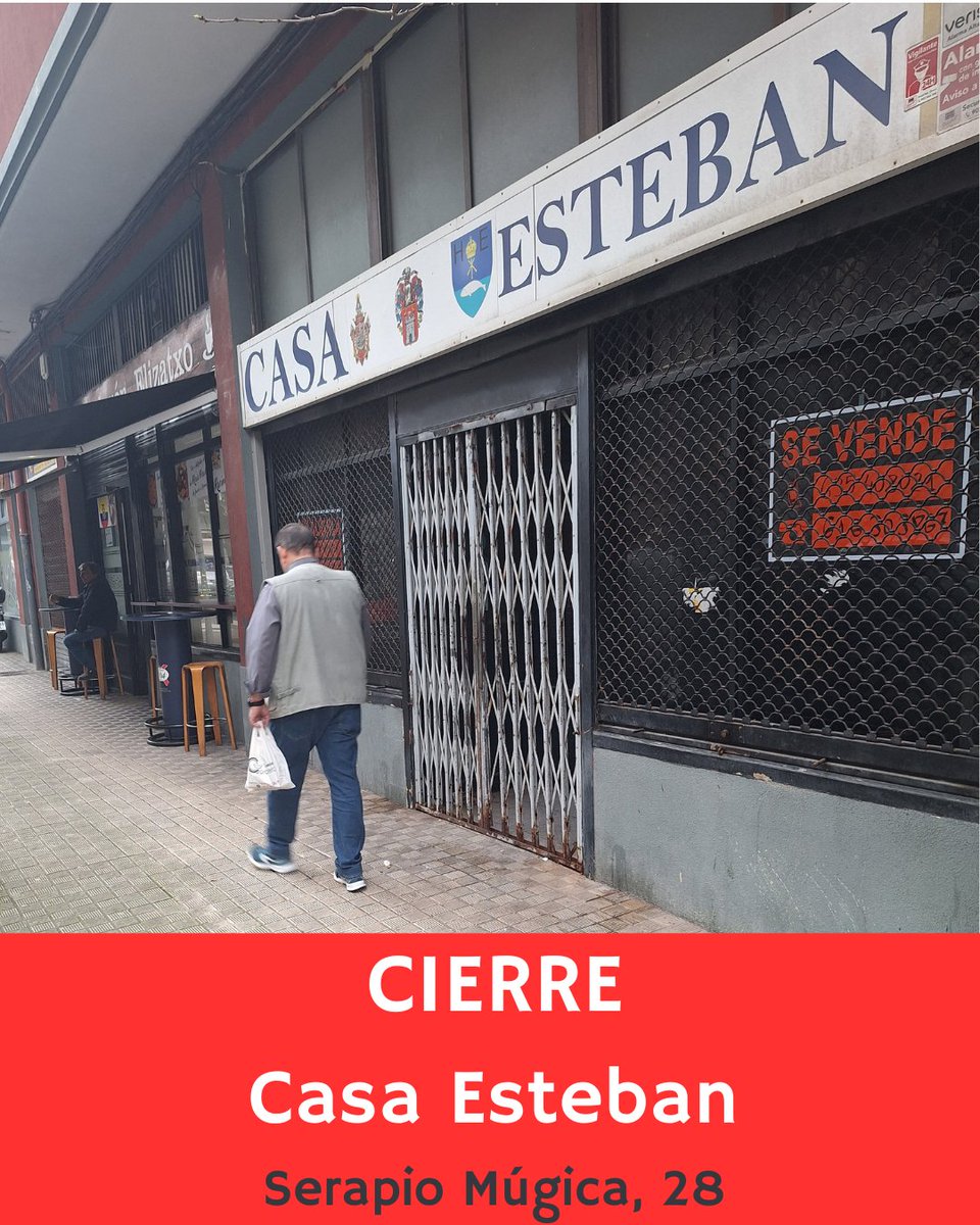muganirun's tweet image. Casa Esteban ha cerrado sus puertas hace unas semanas… y ya se hecha de menos.
Fue un bar de barrio de los de siempre: punto de encuentro, precios populares y domingos de paella a 1,30 € que se agotaba en 40 minutos.
Casa Esteban era comunidad💛
#Irún #PioXII #HosteleríaLocal