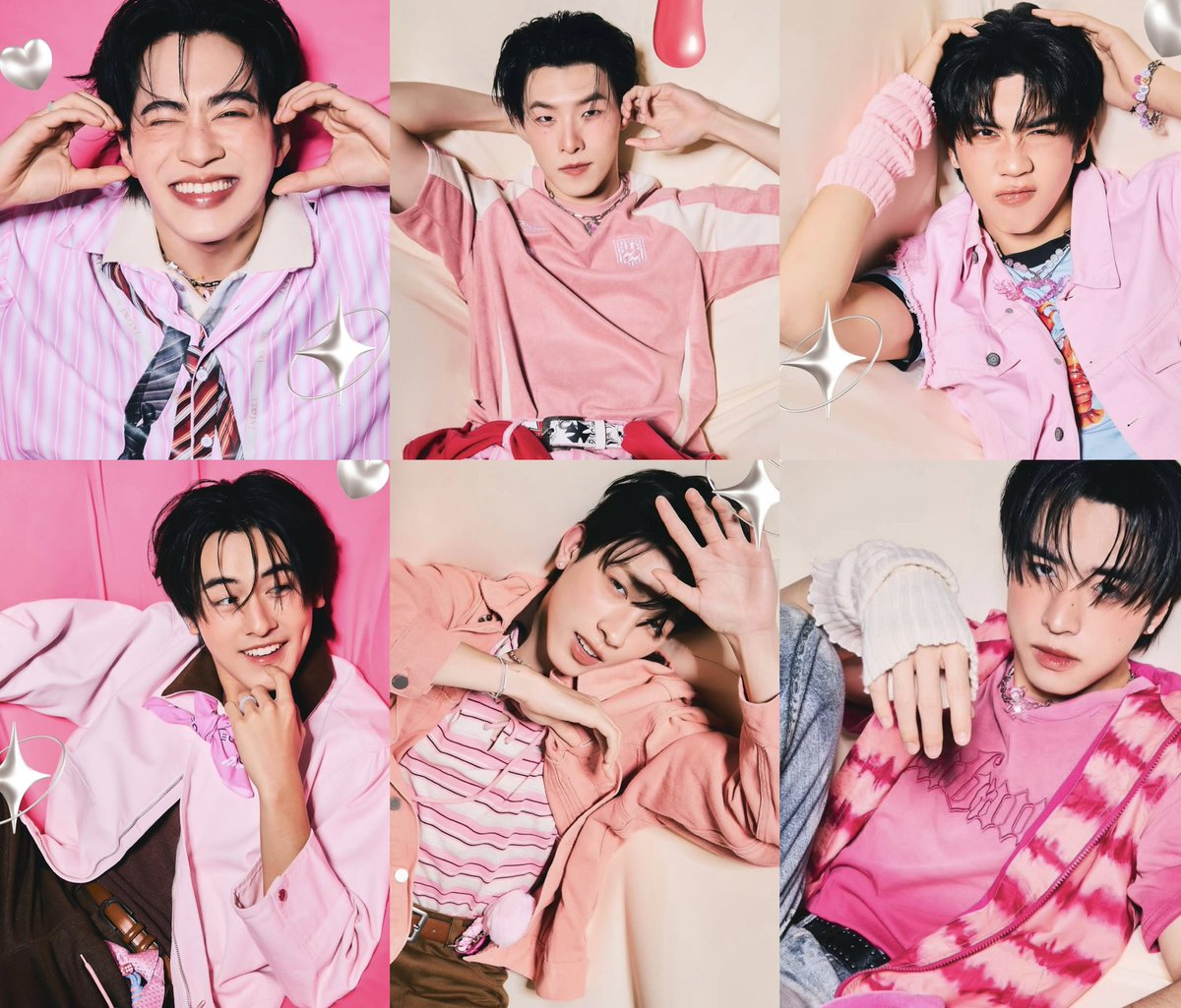 💗6 คน 6 แครักเตอร์ 💗

🧡กัน         :      หล่อสดใส 06
💛คิม         :      หล่อสุขุมFor men
💚โชกุน    :      หล่อน่ารักขี้เล่น
🩷กร          :      หล่อมีเสน่ห์
🩵อองรี     :       หล่อวิชวล ✨
💜วิคเตอร์ :      หล่อชิคๆคลูๆ

#เป๊ปซี่ทรีทส์  #โมเมนต์ดีดีที่ควรถูกทรีต