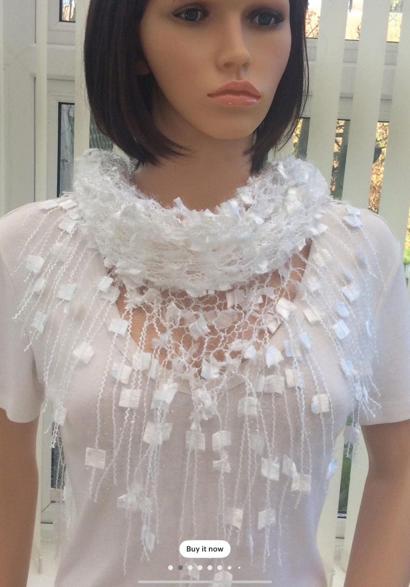 Kelebekstyles1's tweet photo. With wedding/ holiday season fast approaching,why not consider the ever popular ice white shawl? Romantic, feminine, sassy & a total knockout, it looks good with anything! https://t.co/qNkgYY3ydI #CraftBizParty #UKMakers #elevenseshour #weddingwear #shopindie #uniquehandmade https://t.co/kOlOwRBKMm