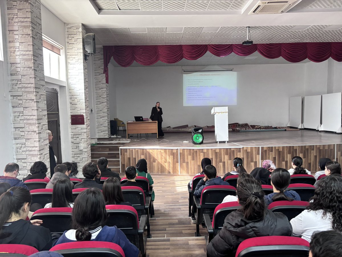 4 Mart Obezite Günü dolayısıyla Gaffar Okan Anadolu Lise’mizde öğretmen ve öğrencilerimize farkındalık eğitimi verildi.<a href="/tcmeb/">Millî Eğitim Bakanlığı</a> <a href="/meb_dhgm/">Destek Hizmetleri Genel Müdürlüğü</a> <a href="/vali_zorluoglu/">Murat Zorluoğlu</a> <a href="/ozkan_meb/">Özkan AVCI</a> <a href="/sadoglu_salih/">Salih Sadoğlu</a> <a href="/berhuni47/">Hasan BERHUNİ 🇹🇷</a> <a href="/husamettin_atli/">Hüsamettin ATLI</a> <a href="/MustafaKndrn21/">Mustafa Kandıran</a> <a href="/IsgDiyarbakir/">Diyarbakır İl MEM İşyeri Sağlık ve Güvenlik Birimi</a> <a href="/dbakirmemsaglik/">Diyarbakır-Mem-Sağlık</a>