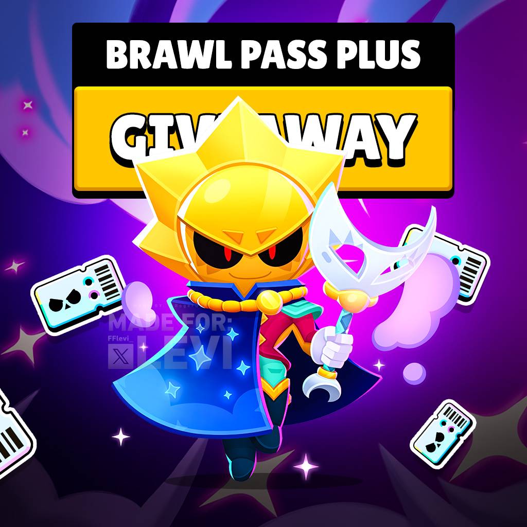 🎁 ×3 Brawl Pass Plus Giveaway 🎁

To Enter : 

- Retweet ♻️ 
- Follow <a href="/FFlevi_/">Levi</a> 
- Follow <a href="/BScomunidad__/">Community Games</a> 
- Follow <a href="/Broadsinlondon/">Panda 🍜</a> 
- Comment Your Favorite Brawler 💬

Good Luck , Winners In 72 Hours ⏰️  #BrawlStars