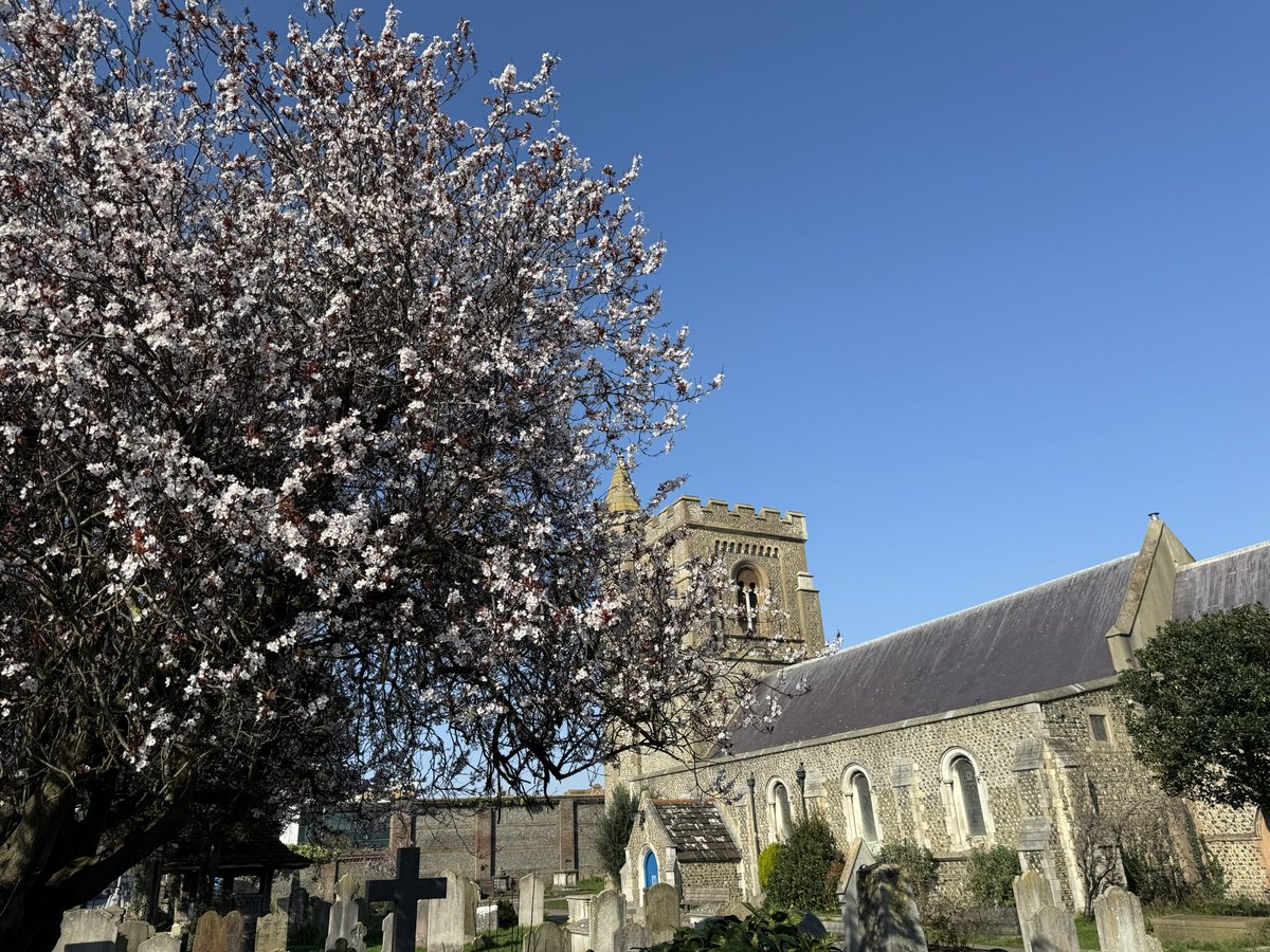 A beautiful spring morning at St Andrews Church