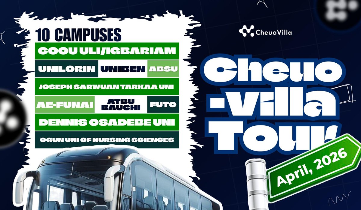 LOCATIONS UNLOCKED 🔓 

10 Campus from 10 States 🇳🇬