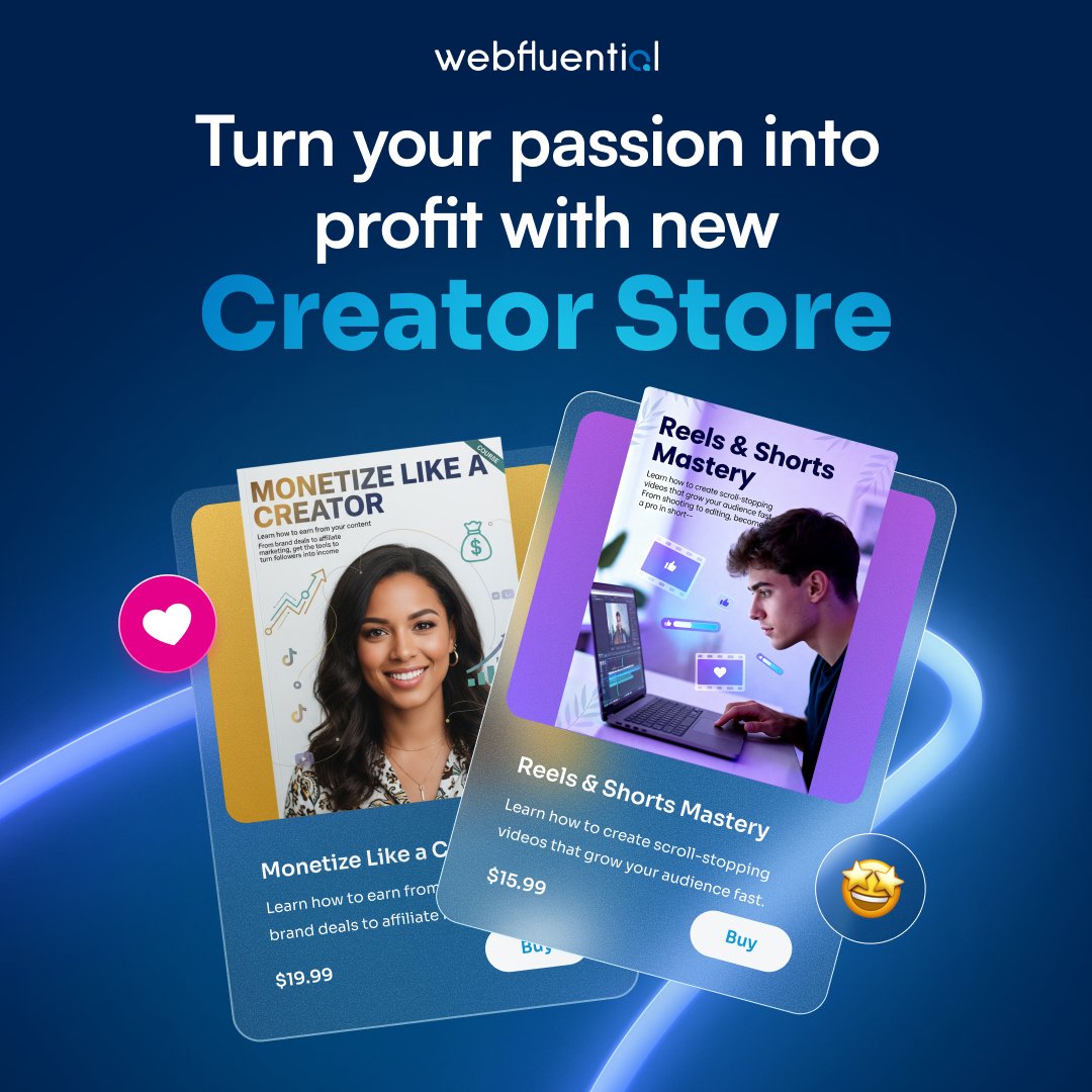 Webfluential tweet media