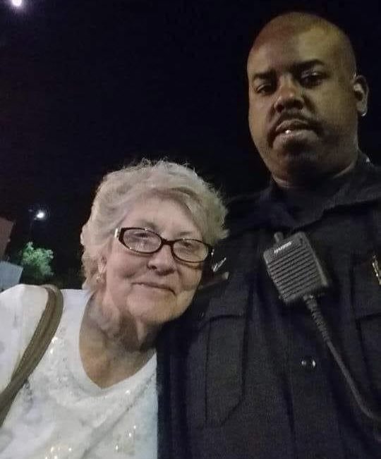 “Tonight while I was out riding around looking for something to eat, I was riding on I-10 and I noticed this elderly lady driving by herself headed towards Florida. 

I noticed that she was weaving all over her lane and at one point she nearly side swiped a truck to her right,