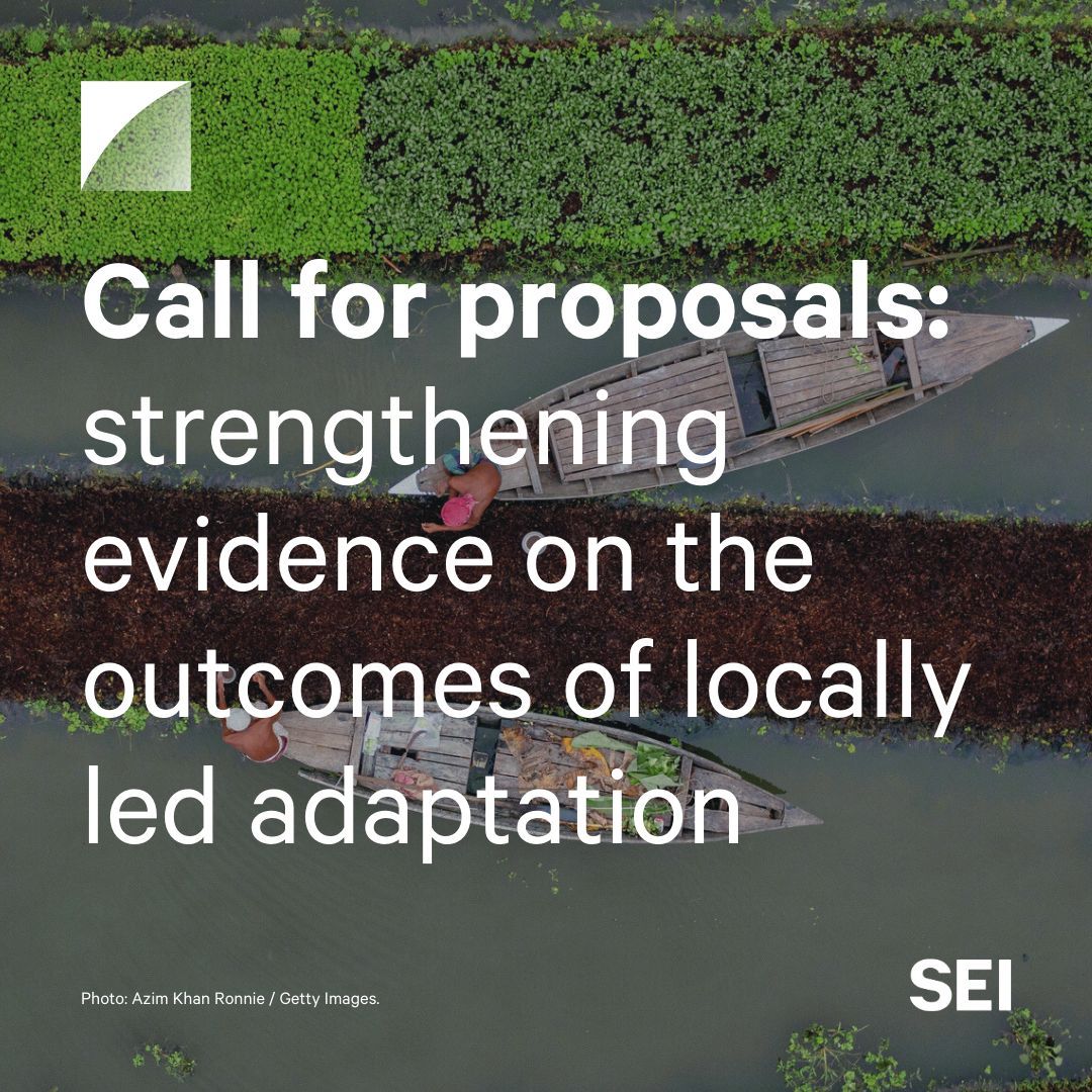 Stockholm Environment Institute (SEI) tweet media