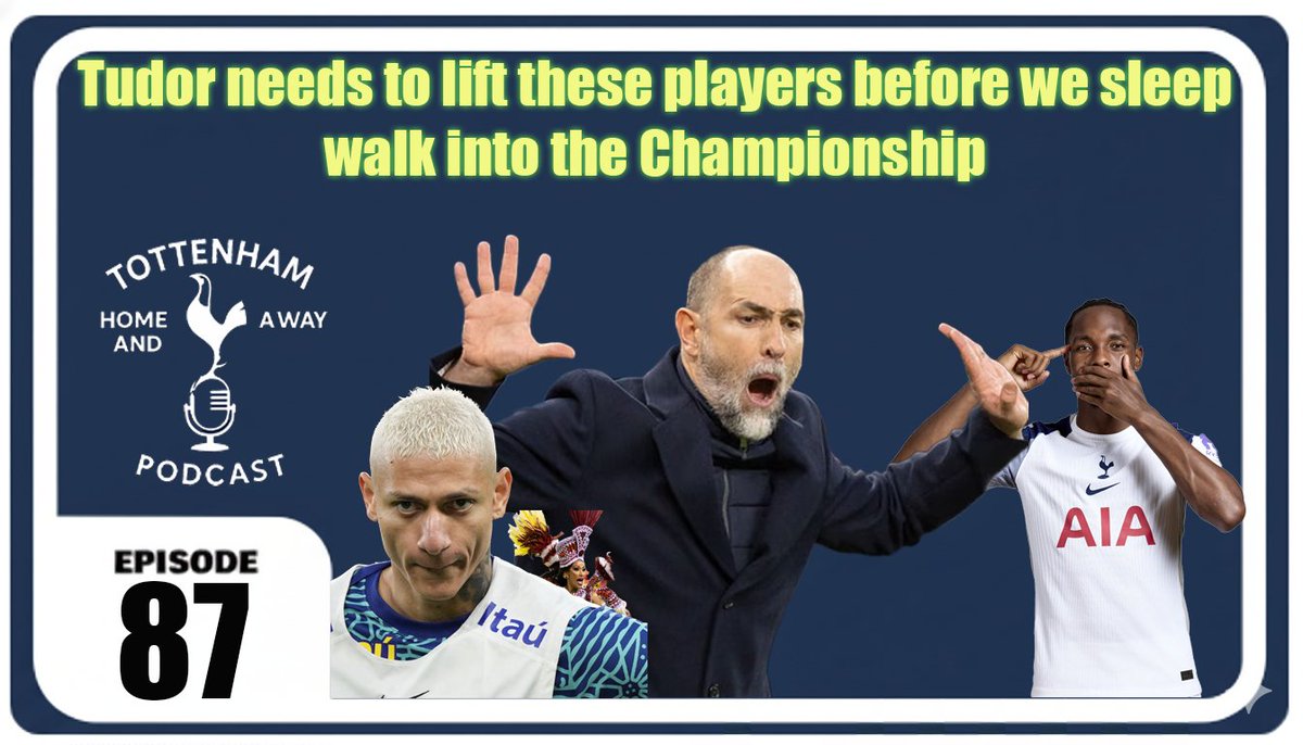 Tottenham - Home and Away tweet media