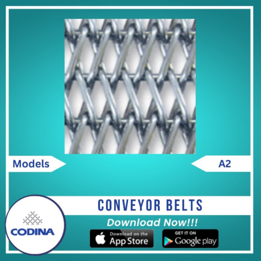 Premium Quality of Type Models A2

codinametal.in
Contact 044 2792 2378 / 2792 128

#conveyors #conveyorbelts #metal #meshes #metalmesh #conveyorsmanufacturer #meshmanufactures #wovenwiremesh #knittedwiremeshes #codinametal #conveyorbeltmanufacturer