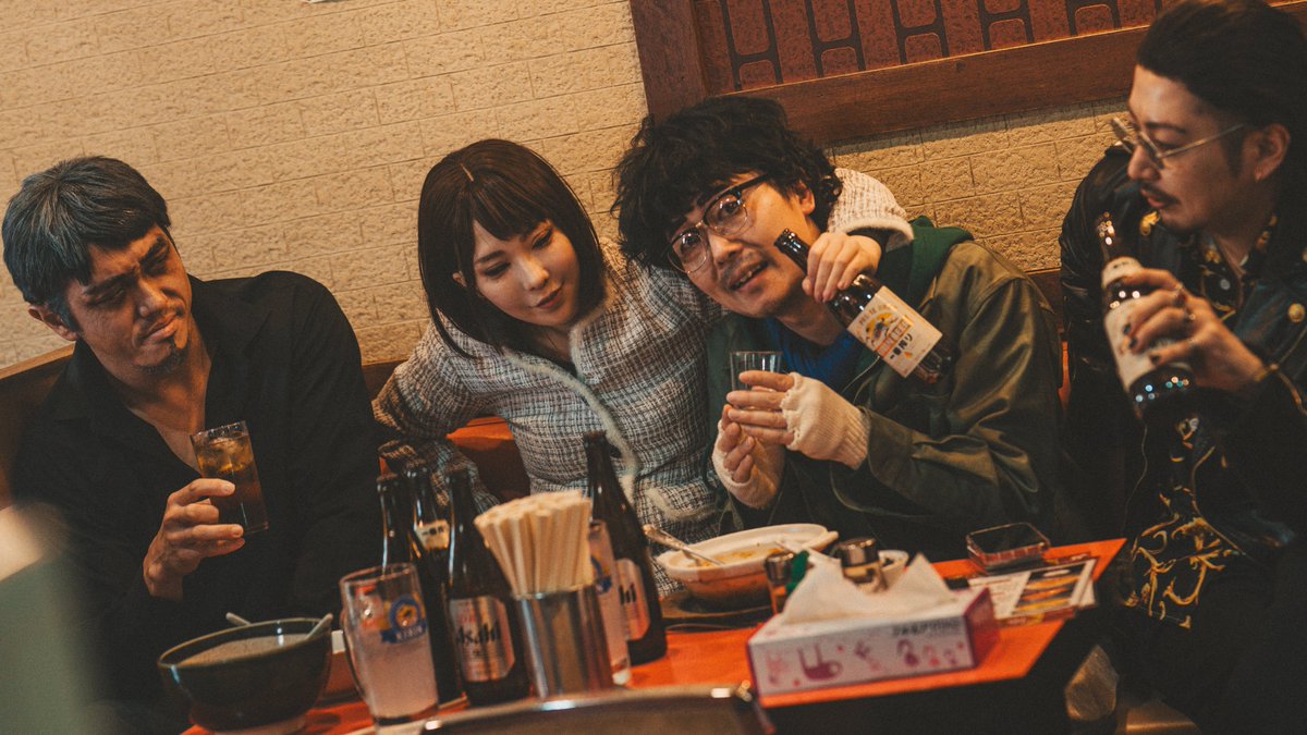 IntelHeroine's tweet photo. 龍が如く8/コスプレ

これが異人町流！
 #龍8お疲れ様会in佑天飯店2025

photo by @saint_arrow_pht https://t.co/D3CFZjKYdq