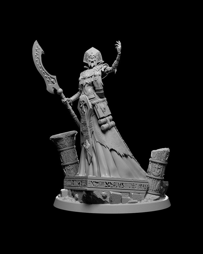 Buyfilterstore's tweet image. Unleash your creativity with our 3D printed Pharaoh Lich #1804 miniature for just $9.99! Perfect for painters, RPG players &amp;amp; collectors. Unpainted &amp;amp; crafted to order with ultra-high detail. Grab yours now and bring your visions to life! #scifiminiatures #buildink-miniature