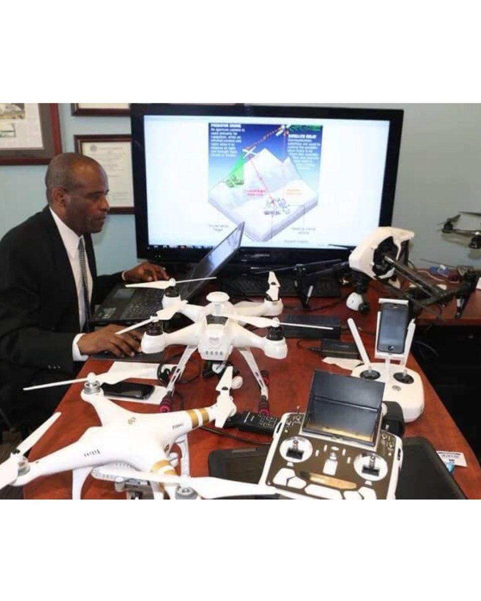 africagiant's tweet photo. Meet Dr. Osatohanmwen Osamwenge—the Nigerian American visionary affectionately known as the “U.S. drone builder.” A towering force in academia and engineering, Dr. Osamwenge holds an astounding 7 master’s degrees and 4 PhDs, embodying a rare fusion of intellectual breadth and relentless ingenuity.

Since relocating to the United States in the 1980s, he has dedicated his career to shaping the future of robotics and defense technology, making groundbreaking contributions to the U.S. armed forces. His impact, however, extends far beyond Earth. Dr. Osamwenge played a pivotal role in the development of the Mars Curiosity rover, helping humanity unlock the mysteries of the Red Planet.

Today, he continues to push boundaries at the forefront of innovation—engineering advanced military simulations and next-generation collision-avoidance systems for drones. So, the next time you see a drone quietly cutting through the sky, remember: it just might carry the genius of Dr. Osatohanmwen Osamwenge.