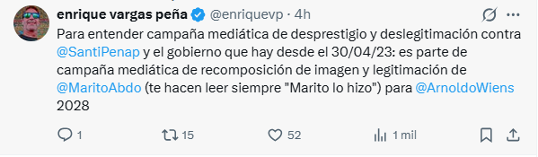 Eso es tan evidente que hasta el menos cartista de la prensa lo reconoce.