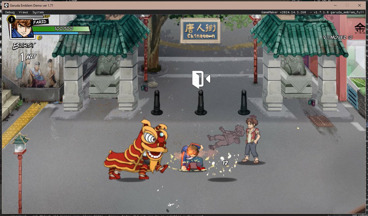 Garuda_Emblem's tweet photo. New map incoming! We’re grinding hard to bring this to life. Inspired by ‘Chinatown’—how’s this Lion Dance looking? 🚀
#GarudaEmblem #indiedev #indiegame #ActionGame #SteamDemo #arcade https://t.co/uMQRBtQpwM