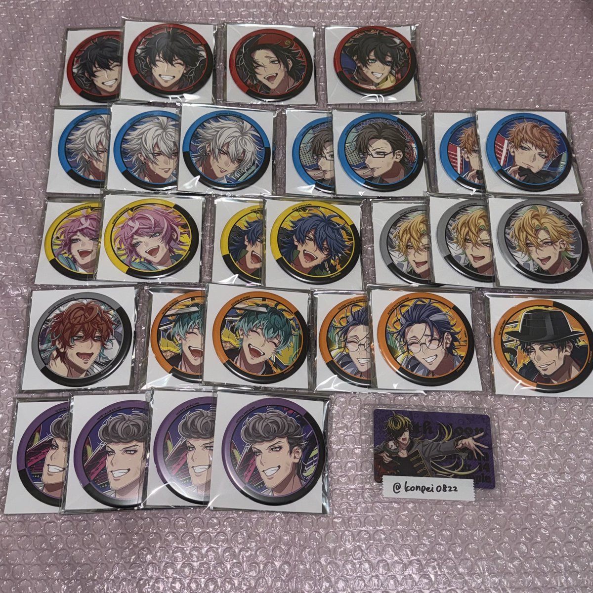 a【交換】ヒプノシスマイク ヒプマイ リバイバル缶バッジ 求：十四 譲