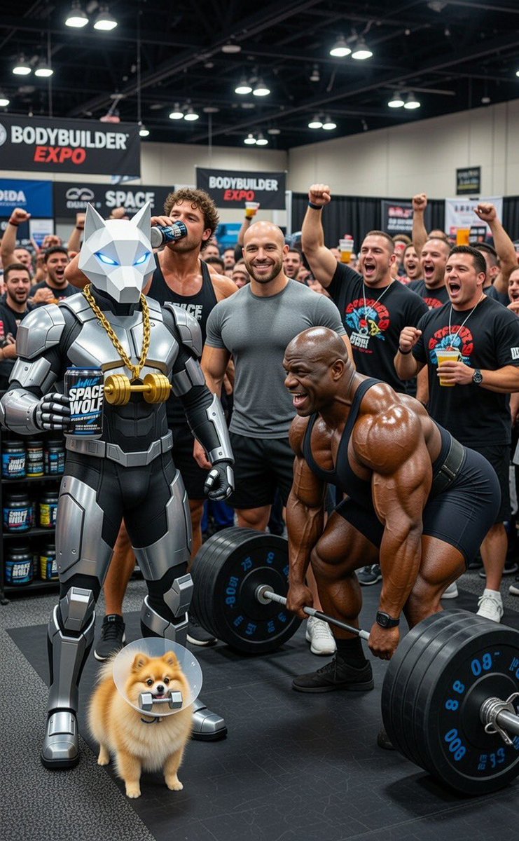 “Light weight baby!” <a href="/BigRonColeman/">Ronnie Coleman</a> Who’s maxing out this bull run?

$spacewolf