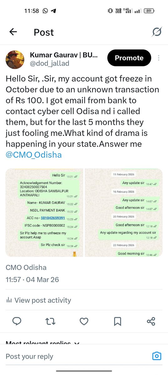 dod_jallad's tweet photo. @CMO_Odisha @MohanMOdisha https://t.co/O9cxSibdlK