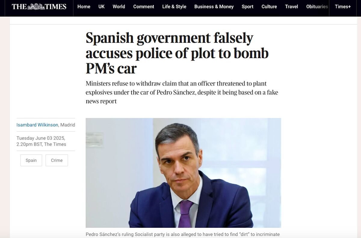 dlacalle_IA's tweet photo. Spain PM Sánchez has created a diplomatic crisis that helps disguise the corruption cases of his government, knowing the cost will be paid by others.

Now he will try to present himself as victim and saviour, demanding unconditional support and media silence on corruption. https://t.co/s9PRsFUWZu
