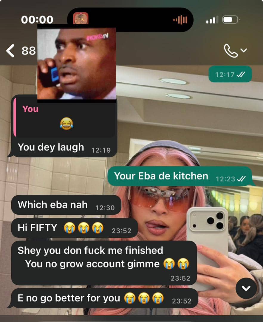 I just laughed when i saw this cause i didn't do anything wrong 😂😂😂
   This is a threat 😂😂😂