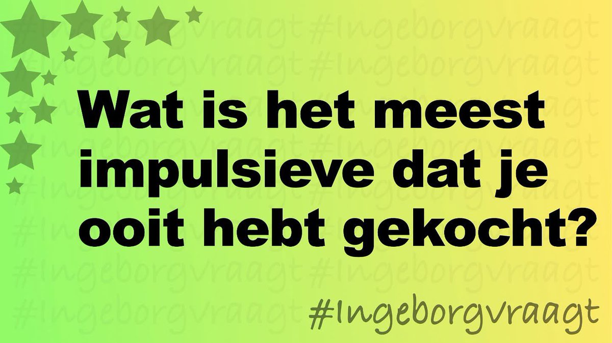 #IngeborgVraagt🍀😇 tweet media
