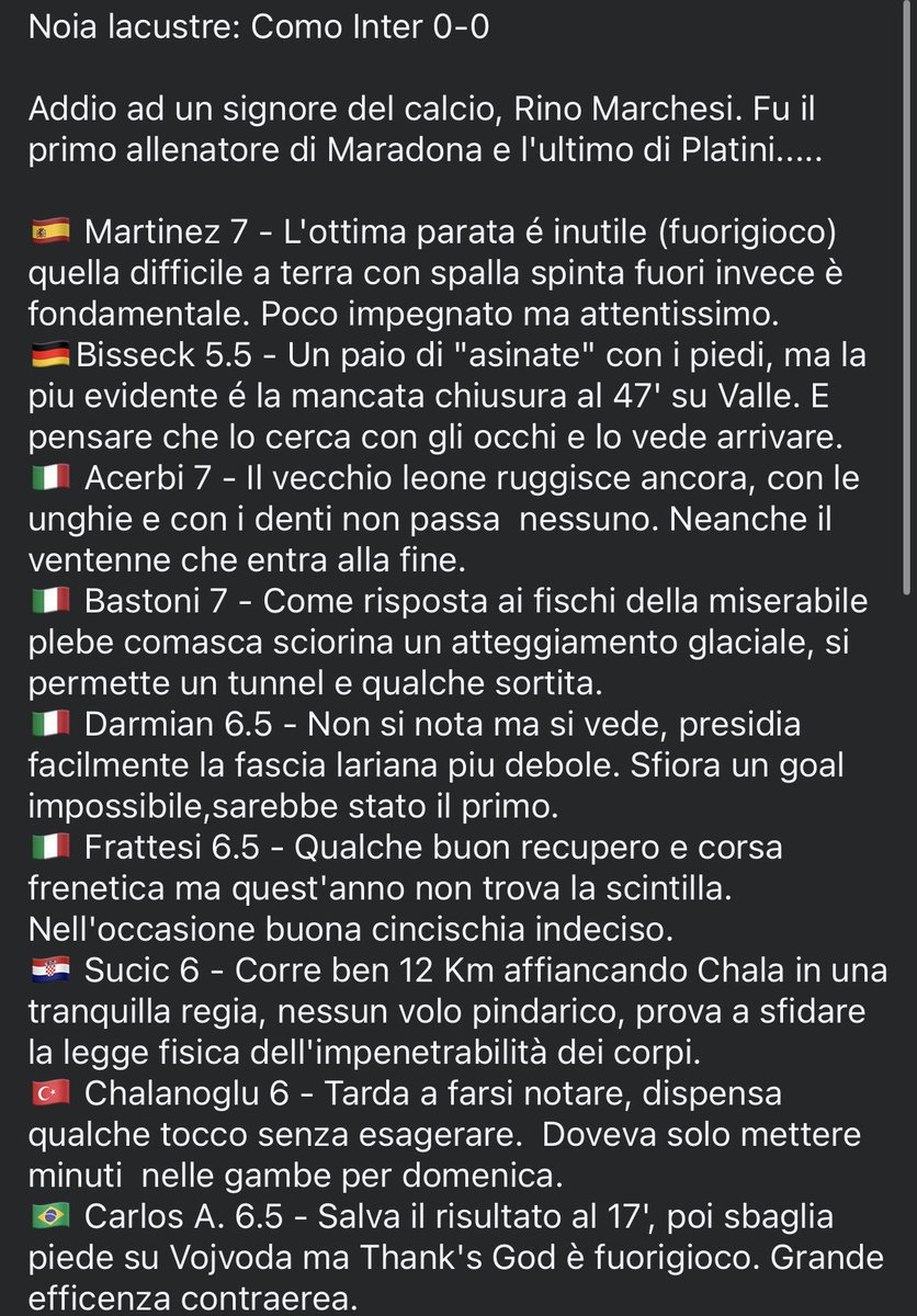 europa_inter's tweet photo. #ComoInter Match review from our Inter Club Brussels / Pagelle dal nostro @Inter Club di Bruxelles con voti e commenti dal nostro socio @derkaiser58 #amala #IMInter #FCIM #ForzaInter #InterClub #pagelle #fcim1908 #Inter #nerazzurri #CoppaItalia #CoppaItaliaFrecciarossa https://t.co/qsxnjoa9S9