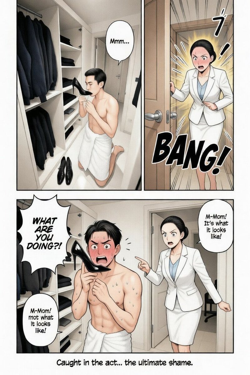 slavew83's tweet photo. 漫画《爸妈贱奴儿子》第一章 https://t.co/7qyvgJ0mEL