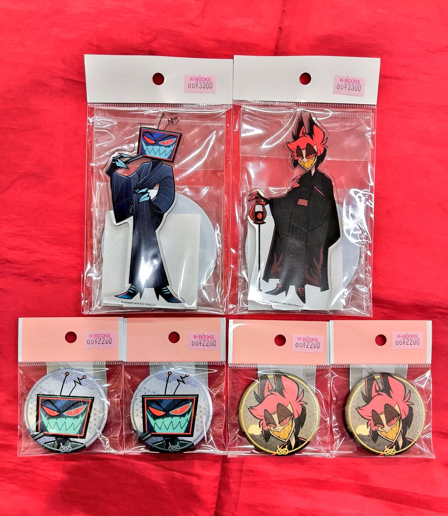 入荷情報】 『 #ハズビンホテル 』 アニメイトフェア 和服 アクリル