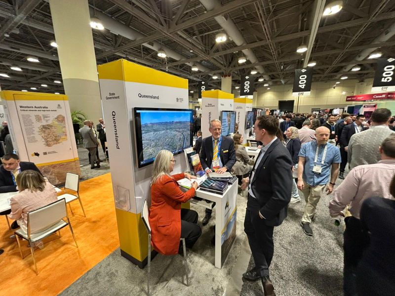 🌏 EQR at PDAC 2026 — Proud to represent Queensland on the global stage

It’s been a busy week at #PDAC2026, and EQ Resources is proud to be on the ground with the Queensland delegation, engaging global investors, partners and government stakeholders as critical minerals move