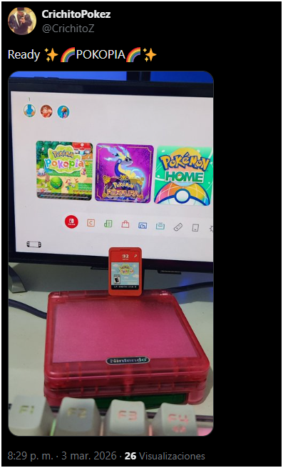COMPRE UN CARTUCHO DE POKOPIA A UNA PERSONA RANDOM DE MARKETPLACE Y ME DEJO ENTRAR Y JUGAR AL JUEGO ANTES DE LA FECHA DE LANZAMIENTO

QUE ESTA PASANDOOOOOOOO!!
#POKEMON