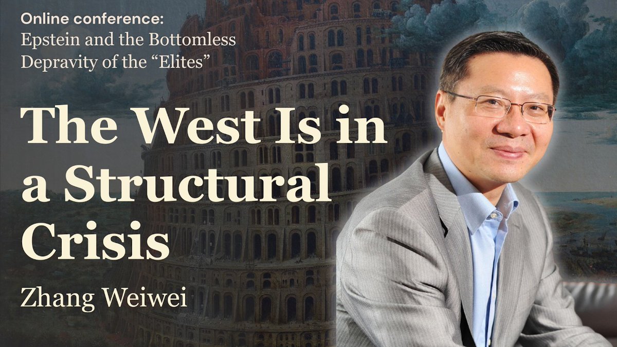 youtube.com/watch?v=qe66W3…
Zhang Weiwei: We draw upon the strength of different civilizations, promote cultural exchanges and mutual learning, and use the power of culture to end the prolonged alienation of power by its people, to end the supremacy or the power of capital, to