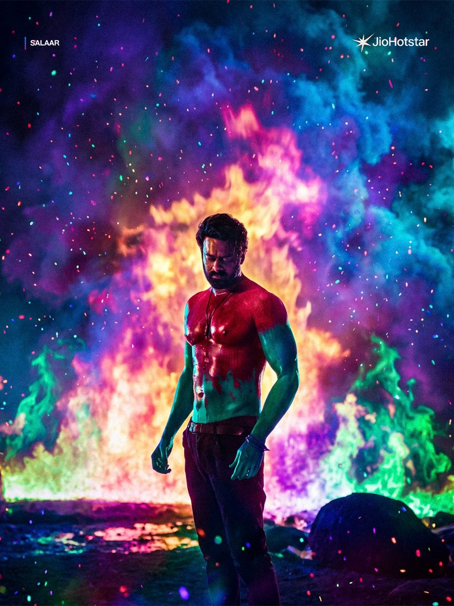 JioHotstarTel_'s tweet photo. Happy Prashanth Neel Day! 🎨

Salaar Ka Colour! ❤🧡💛💚💙💜

#FestivalofColours #JioHotstar #JioHotstarTelugu https://t.co/ocVH1z54rc