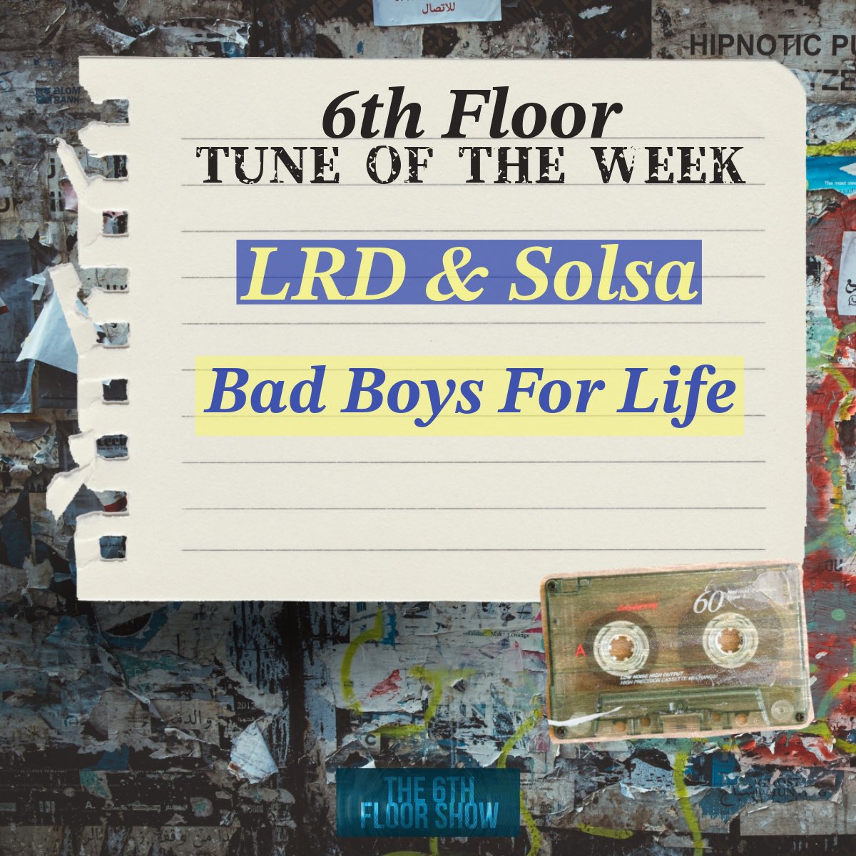 The6thFloorShow's tweet image. The 6th Floor #TuneOfTheWeek pick is… 

@lrdproducer &amp;amp; @solsagramz - #BadBoysForLife 

🎶 open.spotify.com/track/2B75hZGa…

#The6thFloorShow