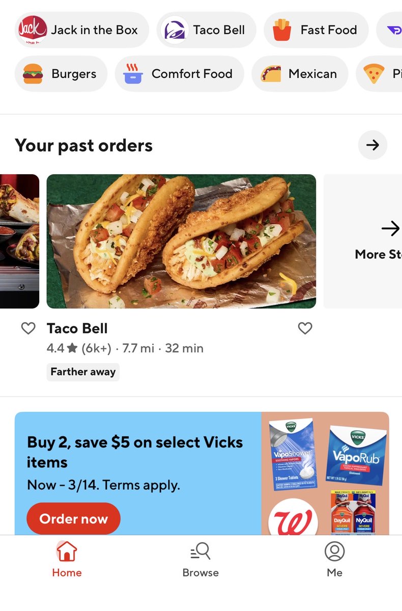 ChetSteadman28's tweet photo. @DoorDash why are you telling me it’s 7.7 miles away when it’s 11 miles away? Do you do this to most of your customers? https://t.co/KWGfpAuzFS