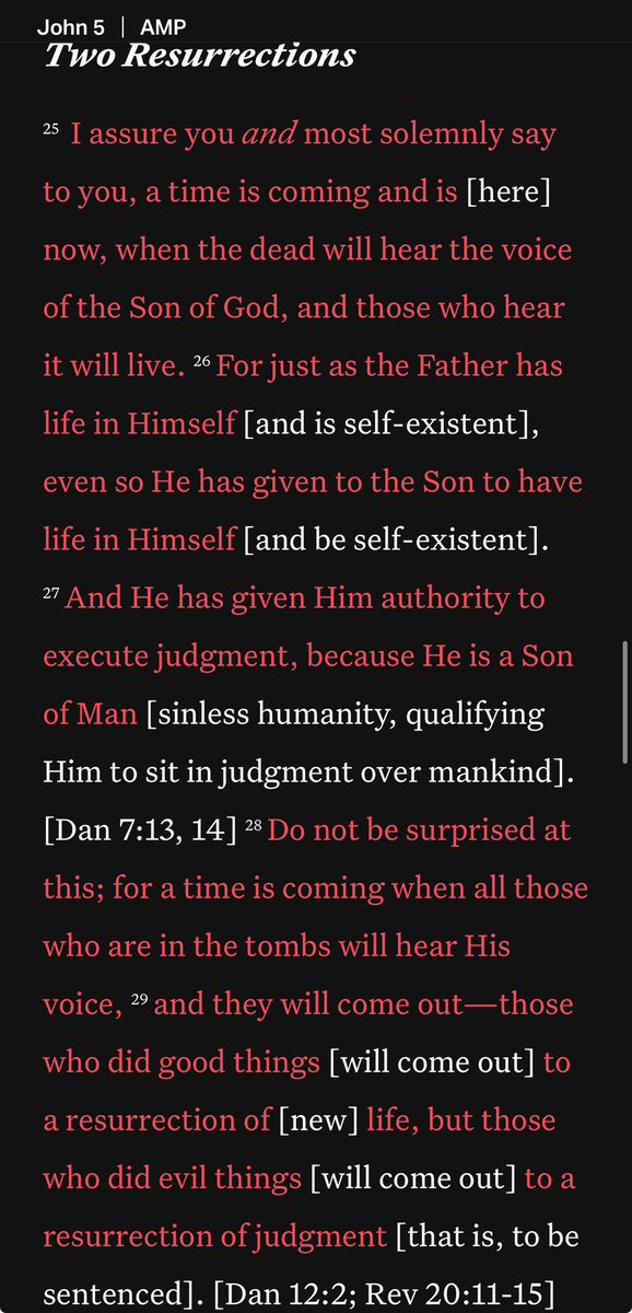The dead in Christ shall rise first.
John 5:25-30