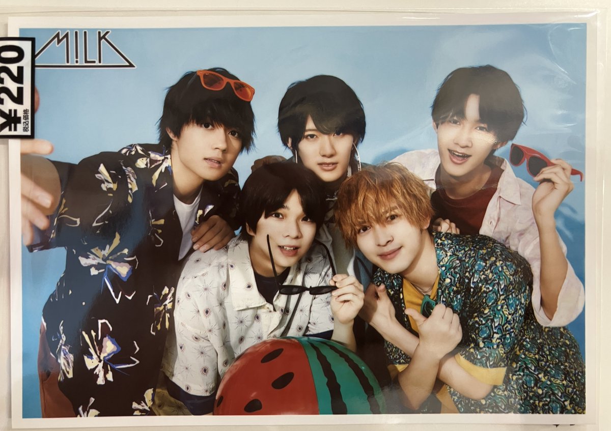 入荷情報】 M!LK 全メンバーのブロマイドが爆裂入荷中！！ 集合も数十