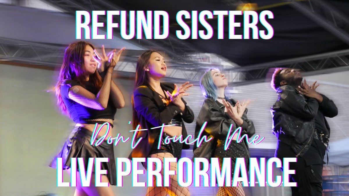 CliqueOgs's tweet photo. [ #REFUNDSISTERS #환불원정대 |
#DONTTOUCHME #돈터치미 ]

🖤 You can look and stare, but don't touch me 🖤

➡️ https://t.co/lyDdewcDts

#Крор #Крор #Dance #Cover
#KpopDanceCover #DanceCover #SouthKorea #Seoul #music #KpopInPublic #kpopcoverdance #DFWKpop #kpopdallas
#kpoptexas https://t.co/WJyW84SBVE