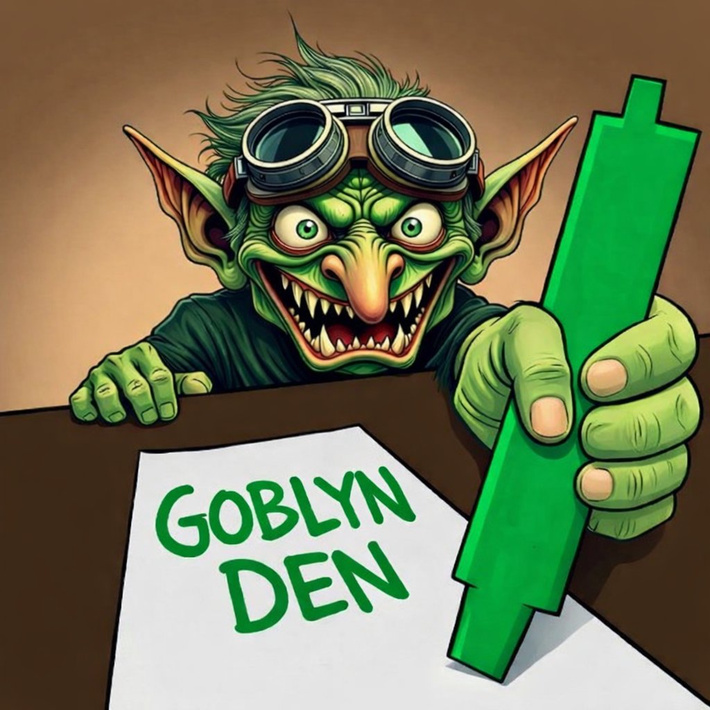 itx_sohail24's tweet photo. 🔥 Goblyn the green goblin is holding his lucky green marker, signing the deal for the “GOBLYN DEN” takeover! He’s trading like a beast to lock in his future empire. #GoblynDen #TradingMadness #GreenPower #CryptoGoblin
@GoblynzNFT https://t.co/zIGmldllOs