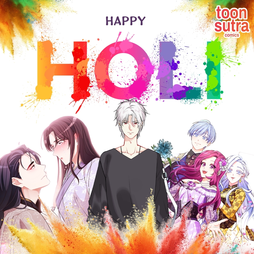 toonsutra's tweet image. Happy Holi Toonies!
Wishing everyone a year that’s as colorful as the worlds you love escaping into. 📖

#holihai #festivalofcolours