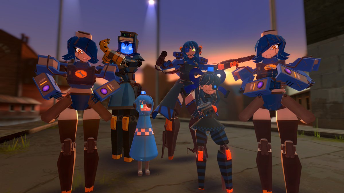 BlueStar_squid's tweet photo. Sentry Siblings
#TF2 #teamfortess2 https://t.co/GCDMtW9Meq