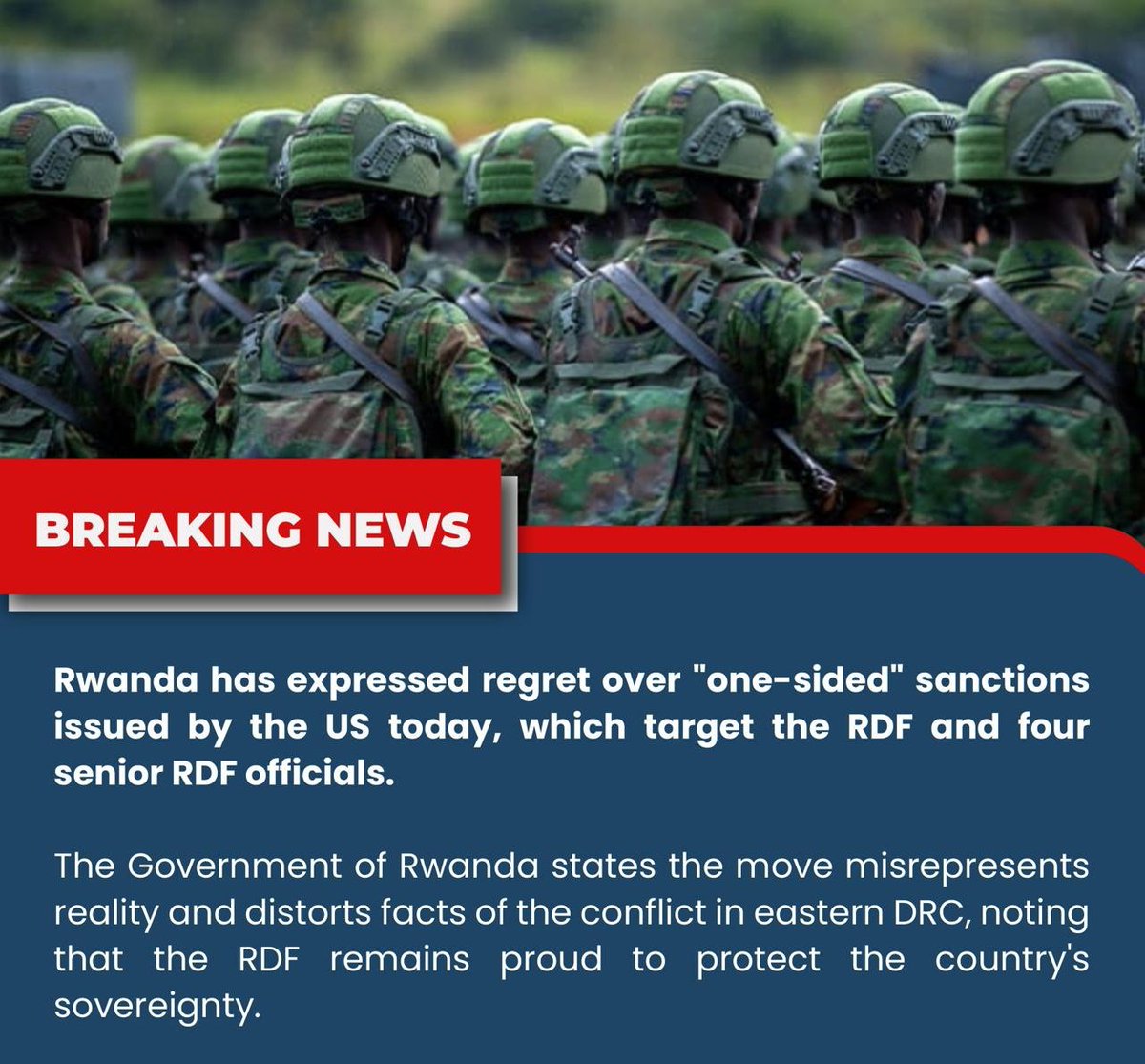 YesAlexisRwanda's tweet photo. Rwanda will not accept being portrayed as the cause of instability in eastern DRC.  The conflict has deep internal roots that cannot be externalized for political convenience.
#TruthMatters

https://t.co/oUiKuxoqwd https://t.co/XLGt3XkBpy