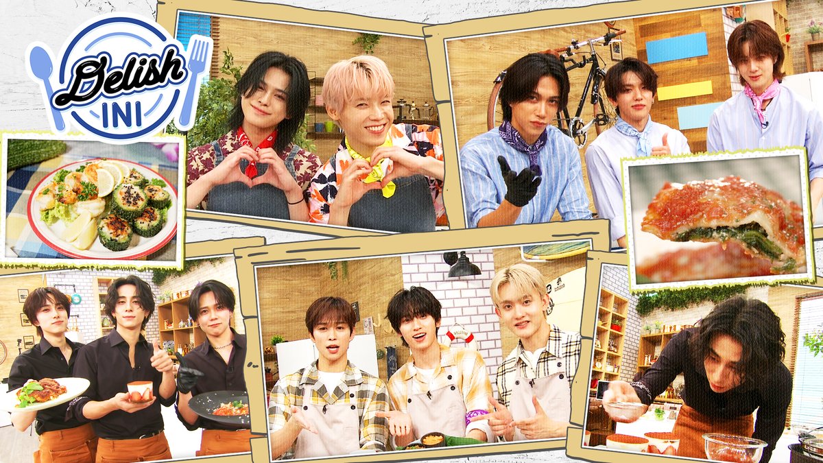[📢] 明日19:00配信開始🍽️

《 DELISH INI 》

#INI が世界各地で愛されるレシピで料理対決🔥

パフォーマンスだけでなく、
料理の腕でも魅了できるか──！

第1話は無料でご覧いただけます💪
>> lemino.docomo.ne.jp/?crid=Y3JpZDov…

#DELISH_INI #レミノ
<a href="/official__INI/">INI</a>