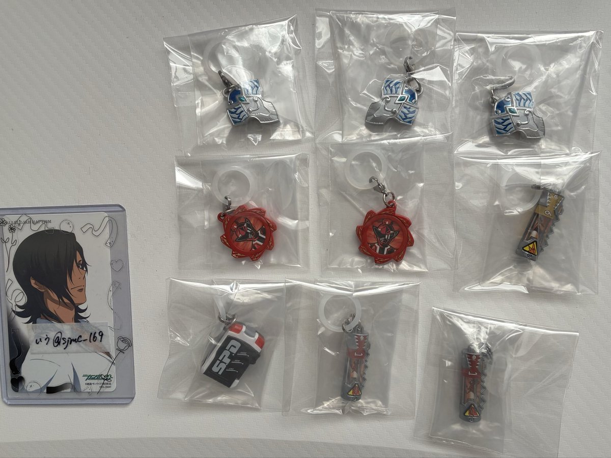 sjmc_169's tweet photo. 【交換】スーパー戦隊シリーズ めじるしアクセサリー

譲▶︎画像

求▷ゴーカイシルバーレンジャーキー

郵送 初回ﾘﾄﾘﾝ必読 まとめて優先
お気軽にお声掛けください🙇‍♀️ https://t.co/dR7mDUonIg