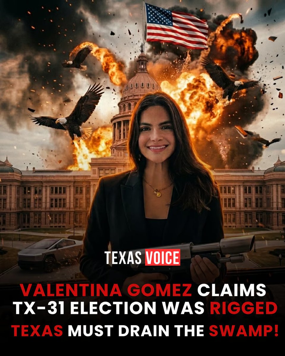 Valentina Gomez Claims Primary was RIGGED in Texas 31st District